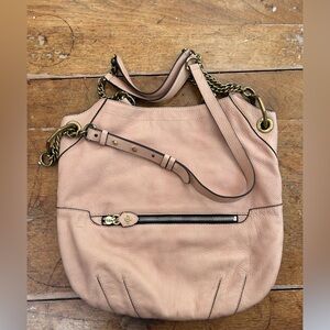 orYANY leather handbag sydney in almond